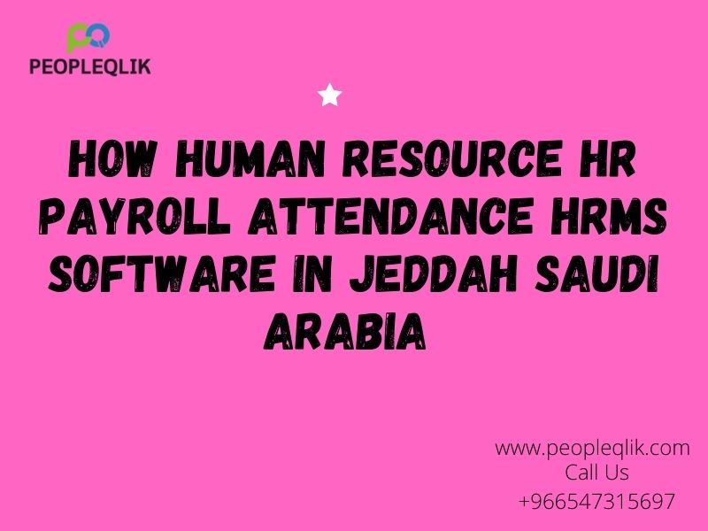 HRMS in Jeddah