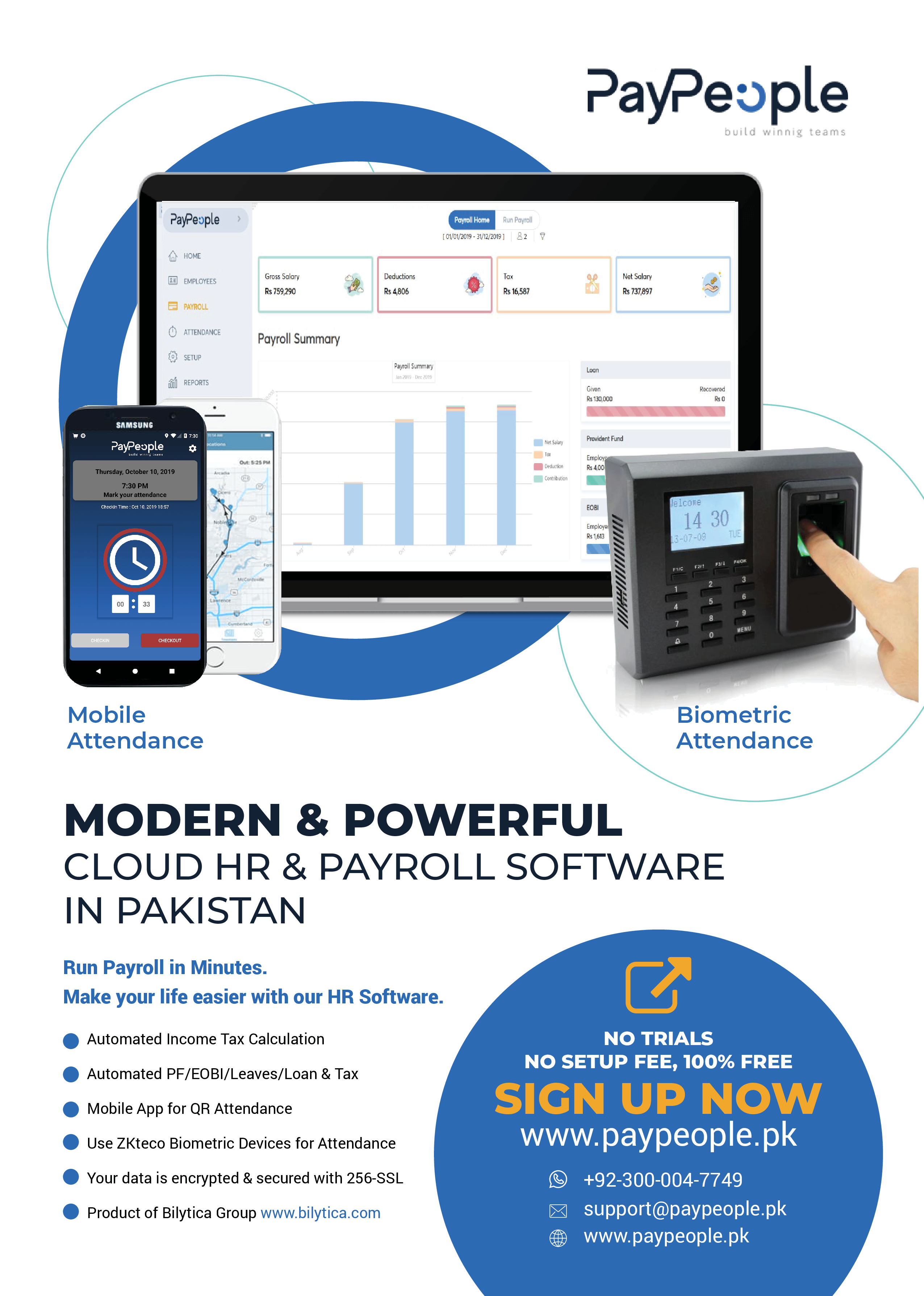 Top Attendance Software in Islamabad to Secure Cloud Communication 